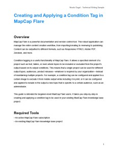 Sample of How To Instructions